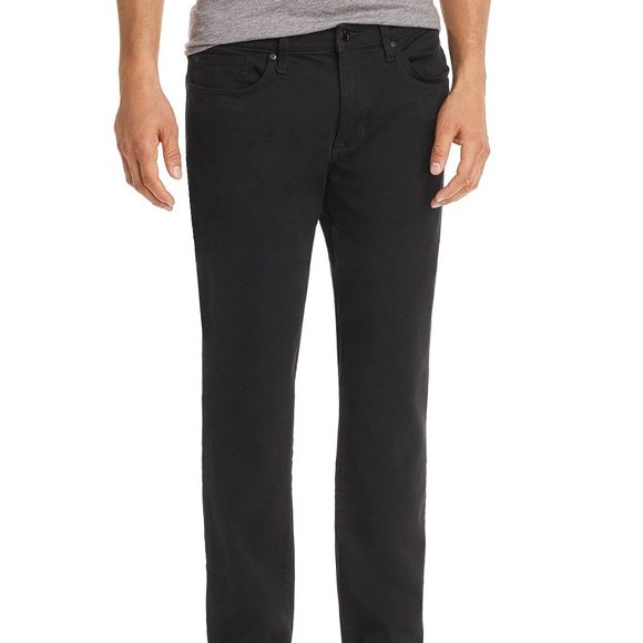 Joe's Jeans Straight Fit Jeans in Payne Size 31 x 34 Color Black B4HP $178